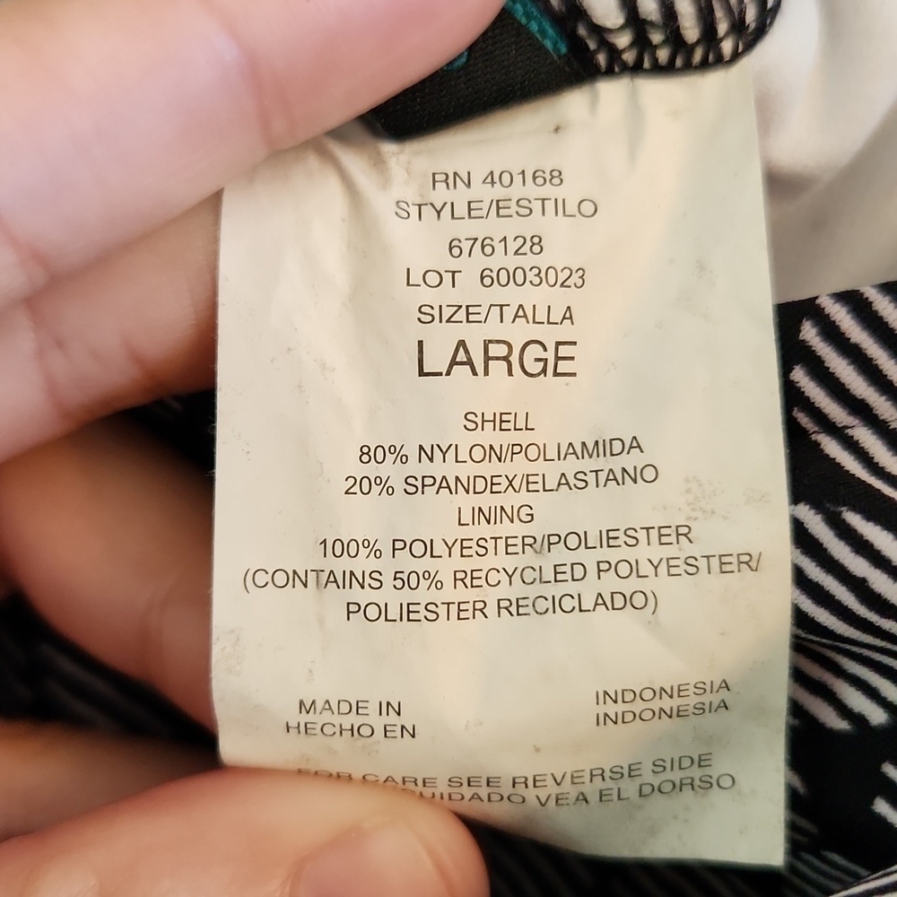 Aqua Green Twist Front One Piece Swimsuit - Picture 4 of 5